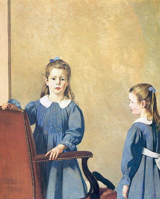 Pearson, Joseph Jr. Jane and Virginia oil painting image